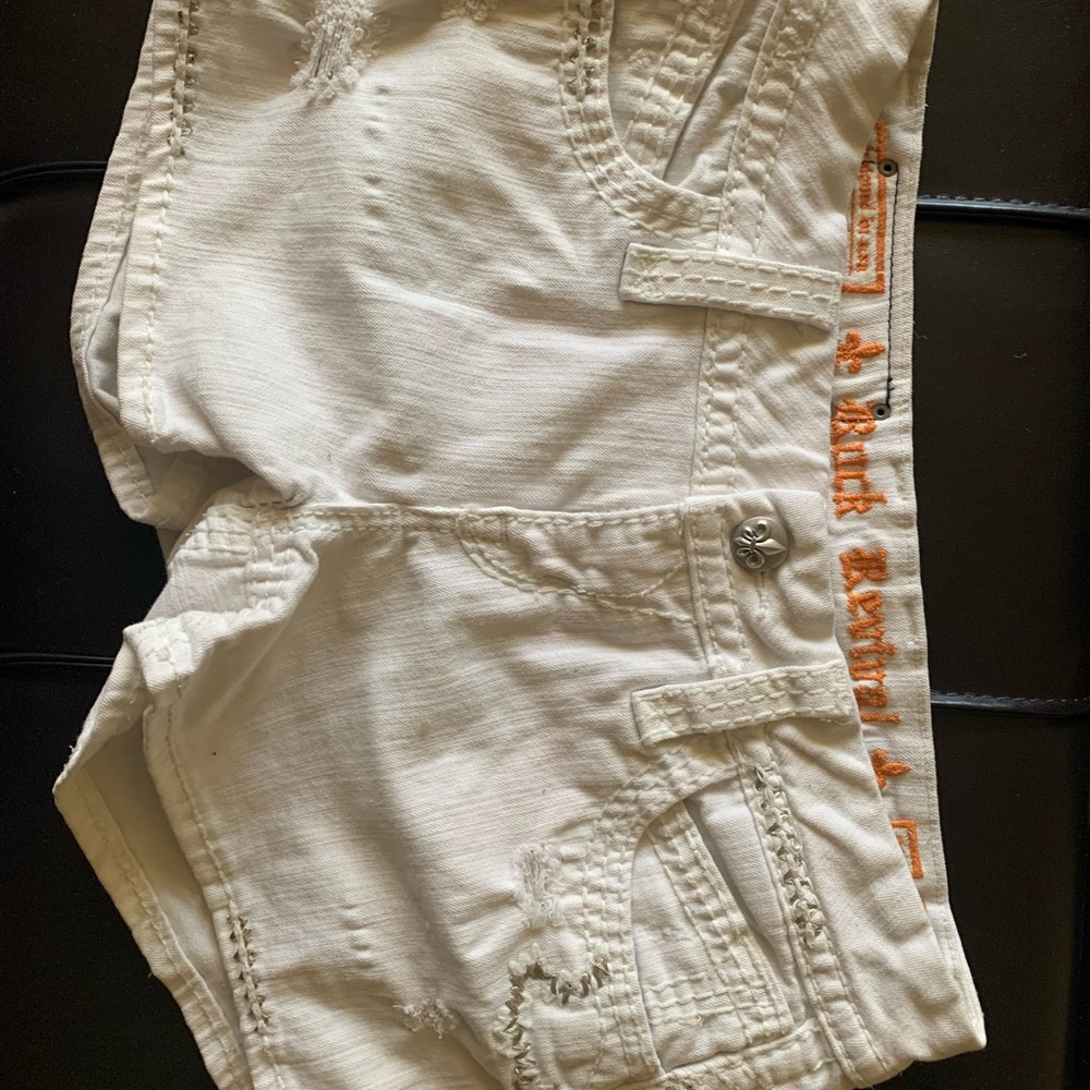 Rock Revival womens Jean shorts size 28